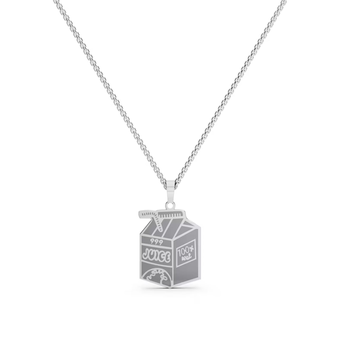 Juice WRLD 'Juice Box' Necklace